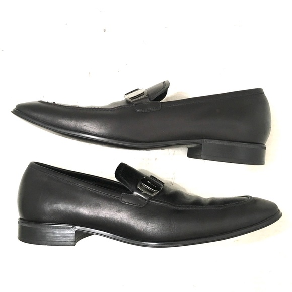 Salvatore Ferragamo Men’s Black Rain Lux Shoes